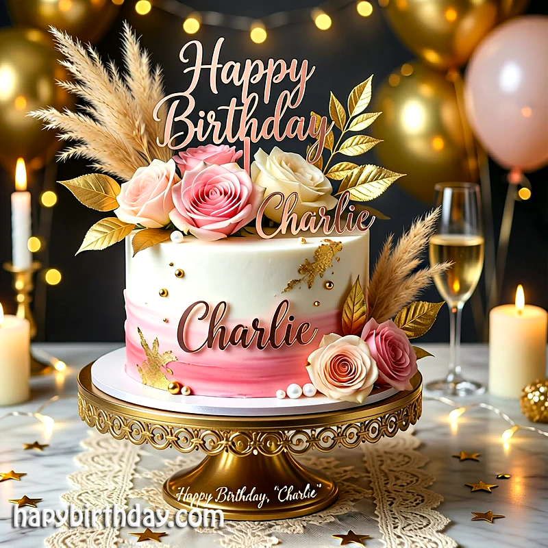 Best charlie Birthday Cake Images - Download charlie Cake with Name