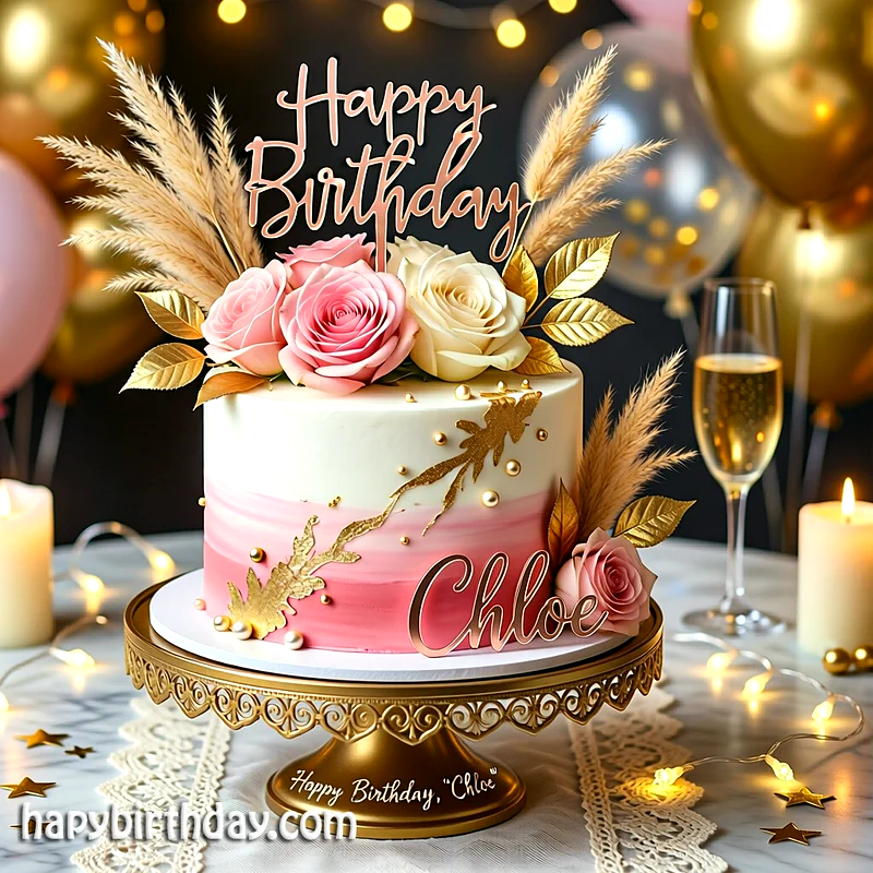 Best chloe Birthday Cake Images - Download chloe Cake with Name