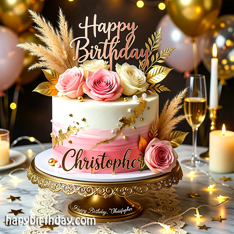 Best christopher Birthday Cake Images - Download christopher Cake with Name