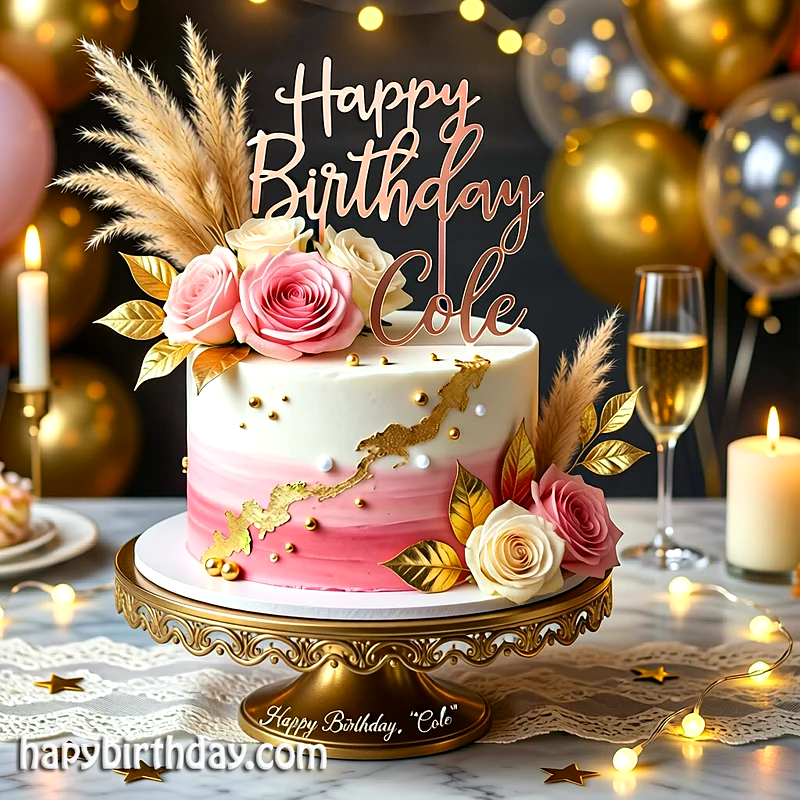 Best cole Birthday Cake Images - Download cole Cake with Name