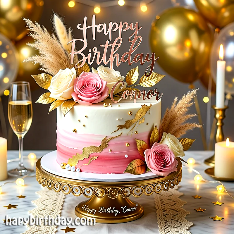 Best connor Birthday Cake Images - Download connor Cake with Name