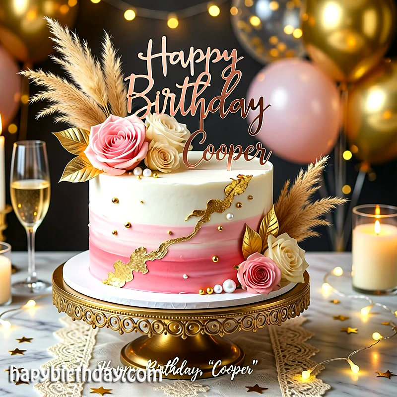 Best cooper Birthday Cake Images - Download cooper Cake with Name