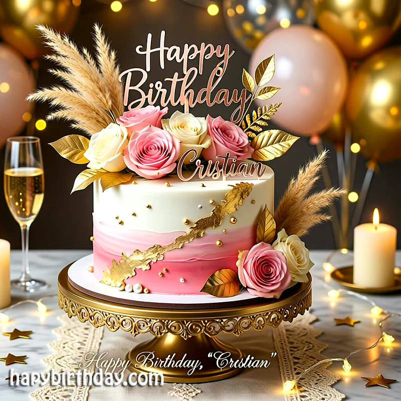 Best cristian Birthday Cake Images - Download cristian Cake with Name
