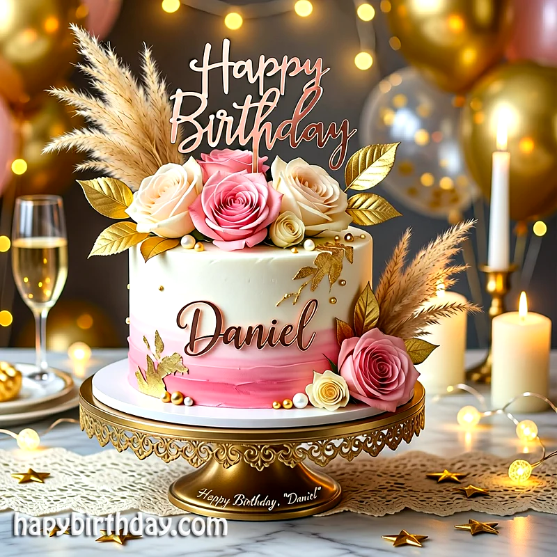 Best daniel Birthday Cake Images - Download daniel Cake with Name