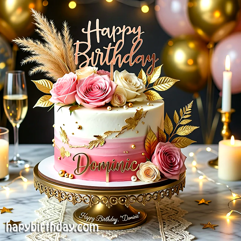 Best dominic Birthday Cake Images - Download dominic Cake with Name