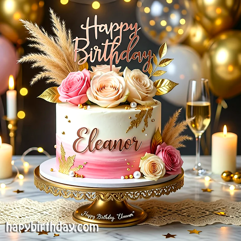 Best eleanor Birthday Cake Images - Download eleanor Cake with Name
