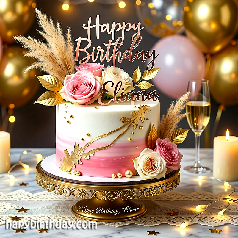 Best eliana Birthday Cake Images - Download eliana Cake with Name