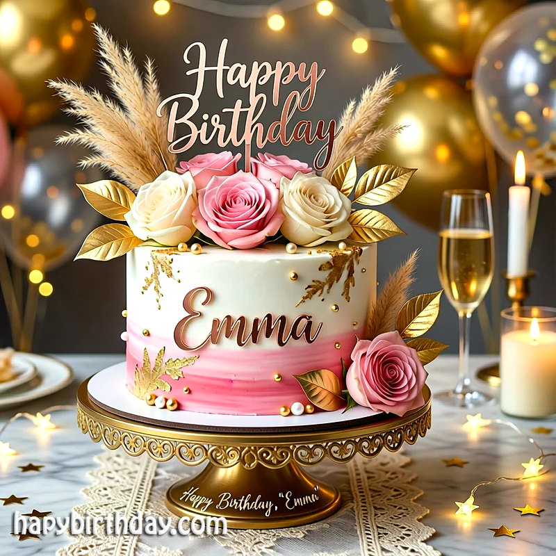 Best emma Birthday Cake Images - Download emma Cake with Name