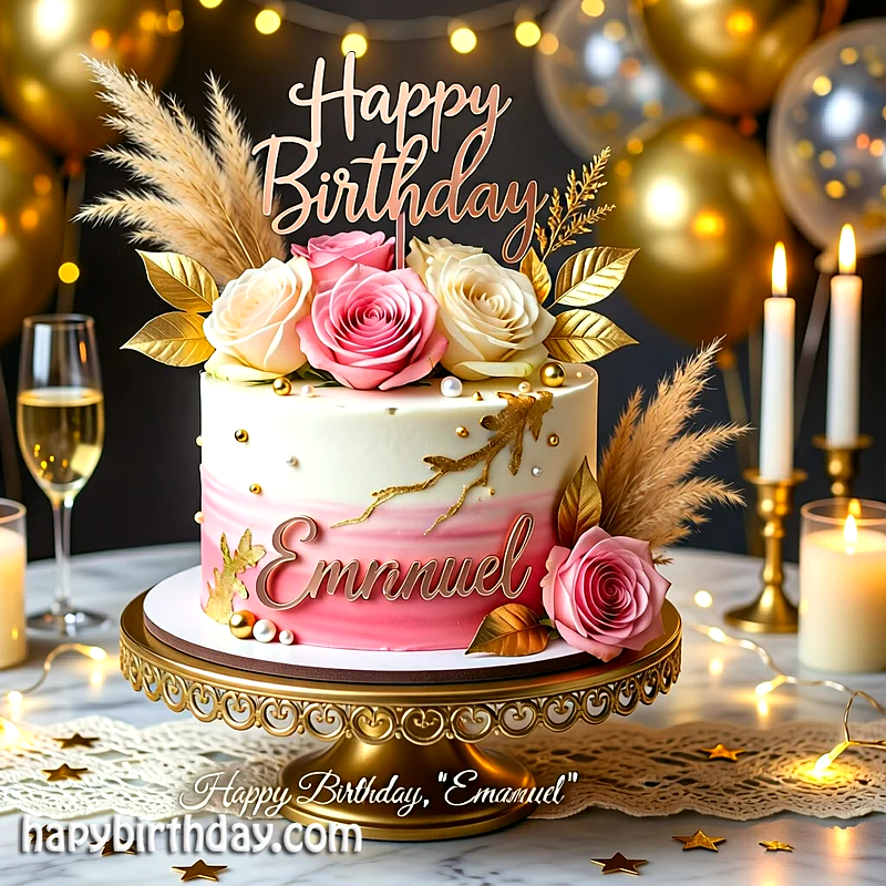 Best emmanuel Birthday Cake Images - Download emmanuel Cake with Name