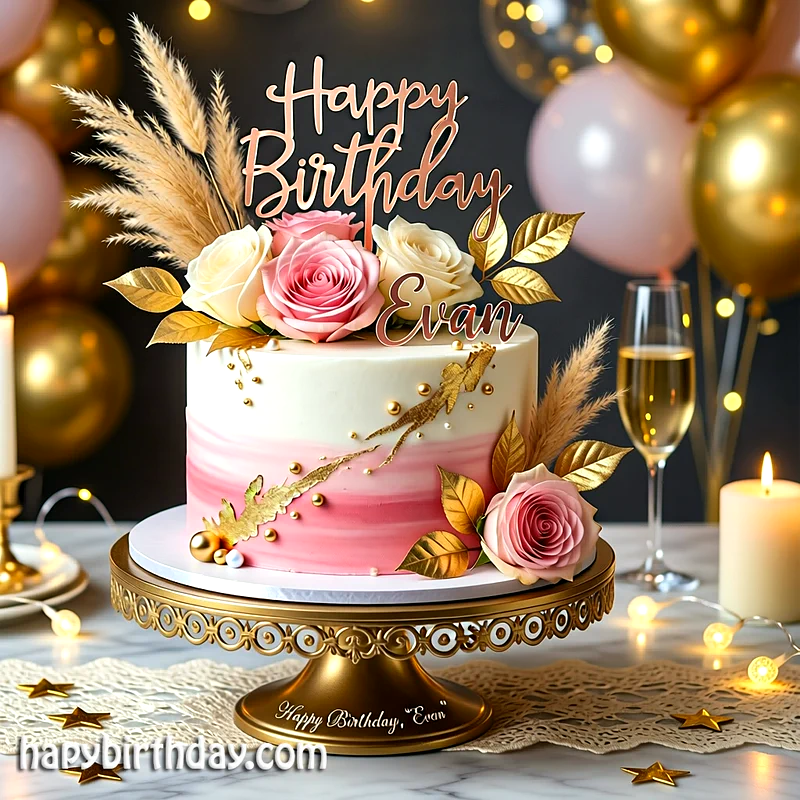 Best evan Birthday Cake Images - Download evan Cake with Name