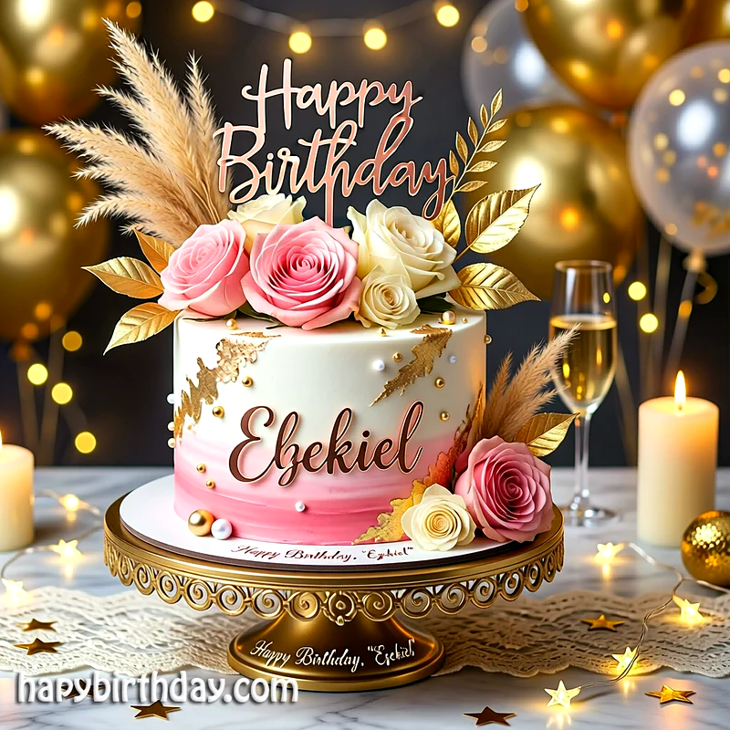 Best ezekiel Birthday Cake Images - Download ezekiel Cake with Name