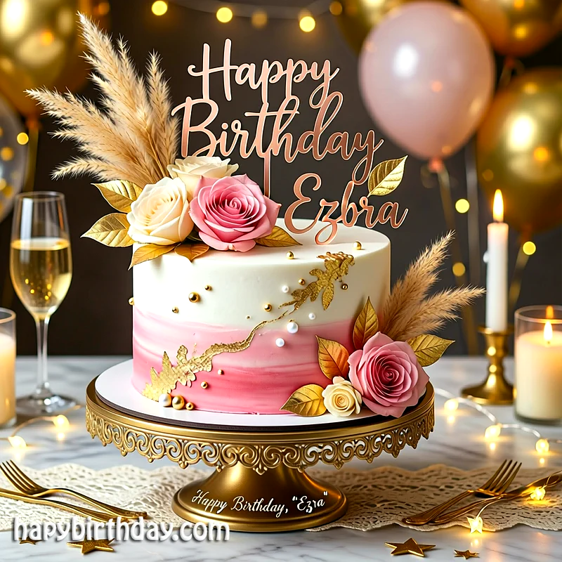 Best ezra Birthday Cake Images - Download ezra Cake with Name