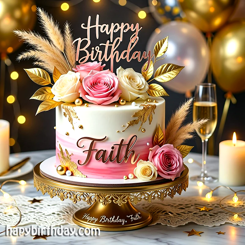Best faith Birthday Cake Images - Download faith Cake with Name