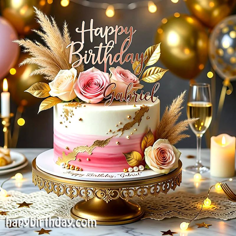Best gabriel Birthday Cake Images - Download gabriel Cake with Name