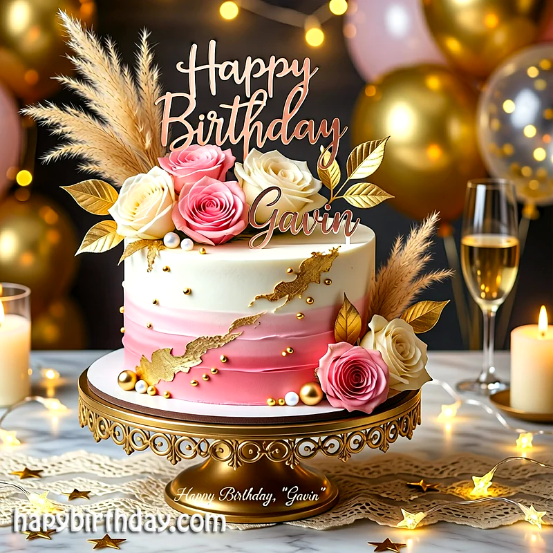 Best gavin Birthday Cake Images - Download gavin Cake with Name