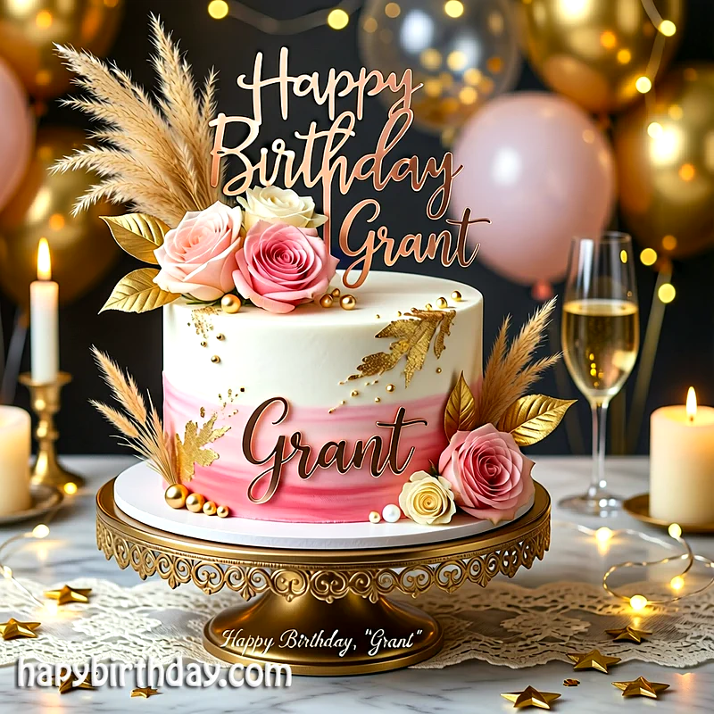 Best grant Birthday Cake Images - Download grant Cake with Name