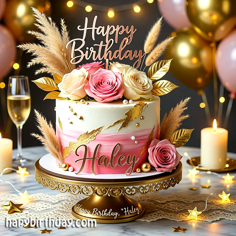Best haley Birthday Cake Images - Download haley Cake with Name