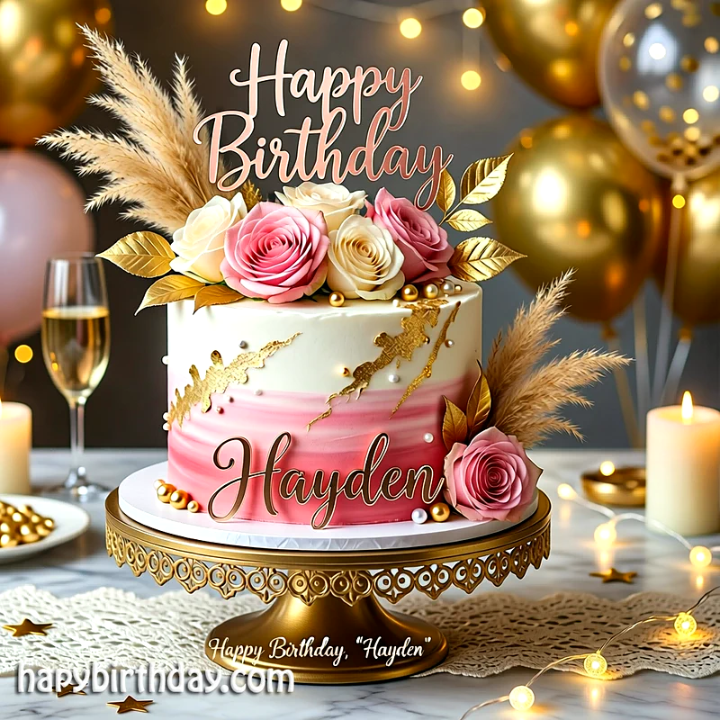 Best hayden Birthday Cake Images - Download hayden Cake with Name