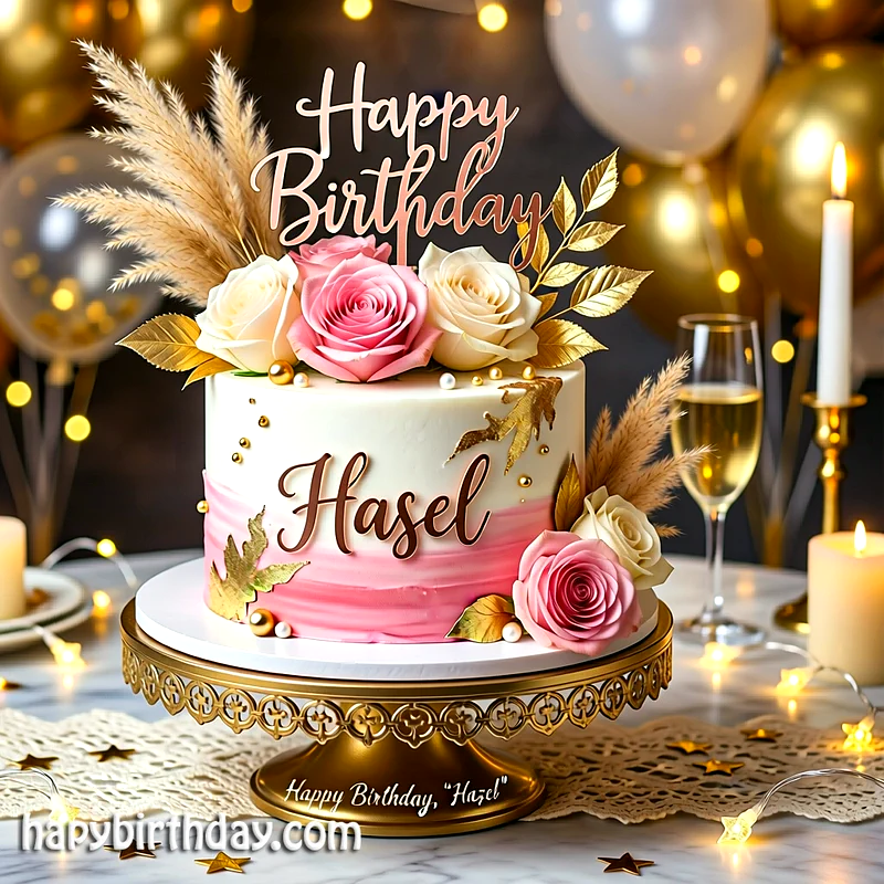Best hazel Birthday Cake Images - Download hazel Cake with Name