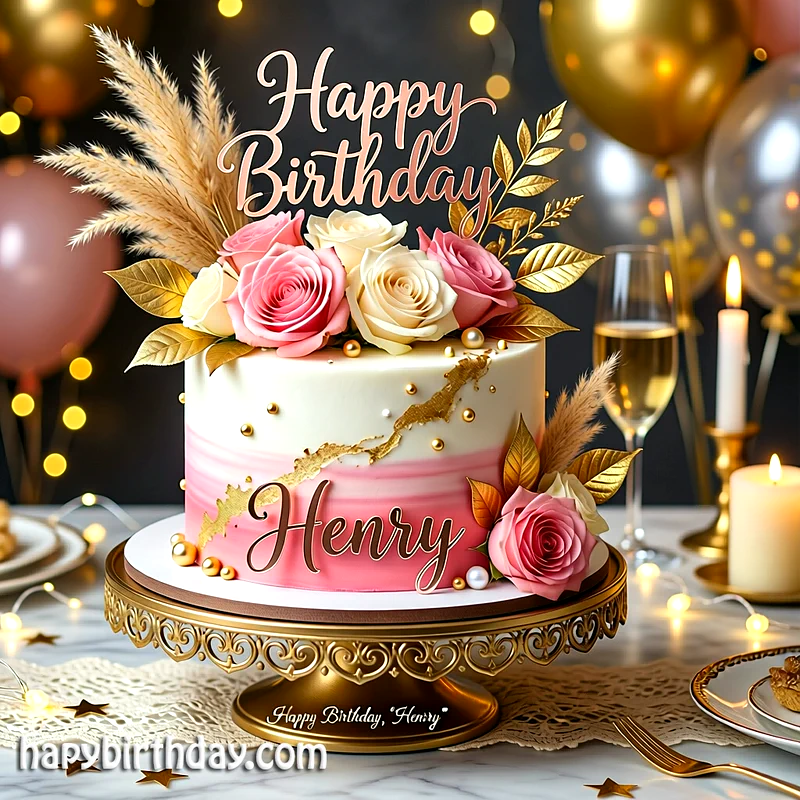 Best henry Birthday Cake Images - Download henry Cake with Name