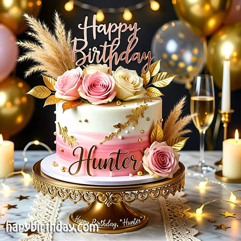 Best hunter Birthday Cake Images - Download hunter Cake with Name