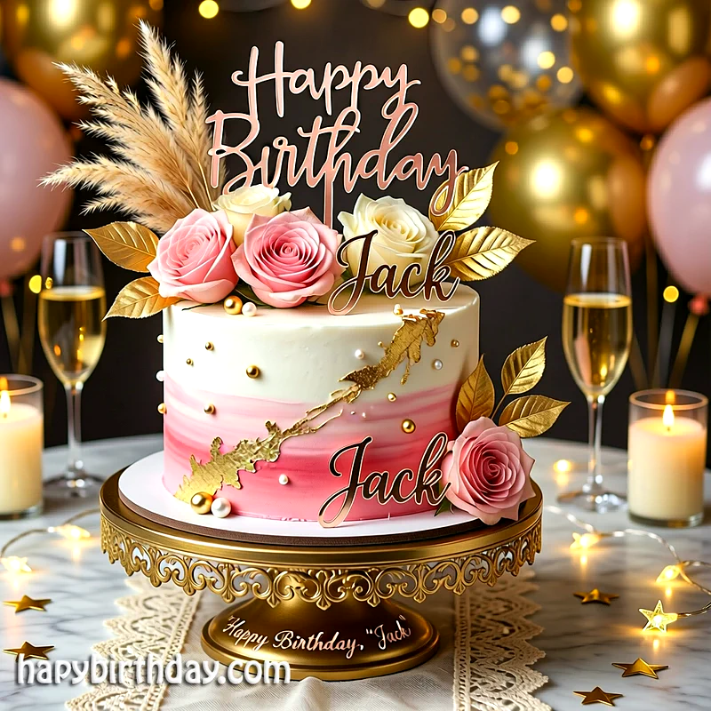 Best jack Birthday Cake Images - Download jack Cake with Name