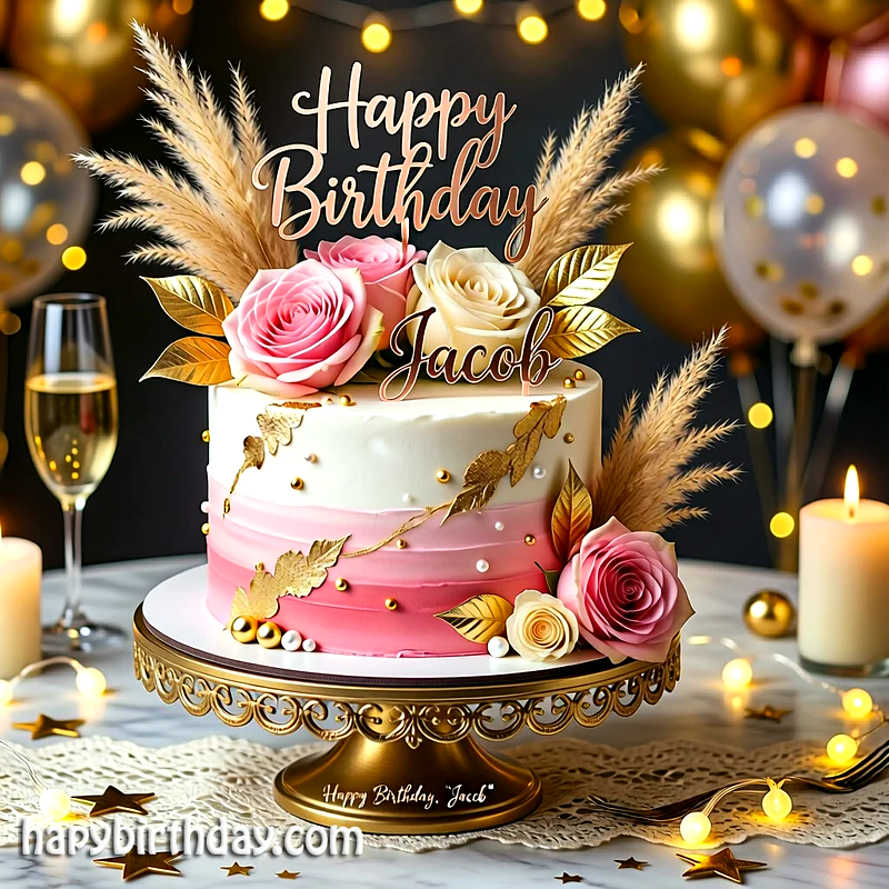 Best jacob Birthday Cake Images - Download jacob Cake with Name