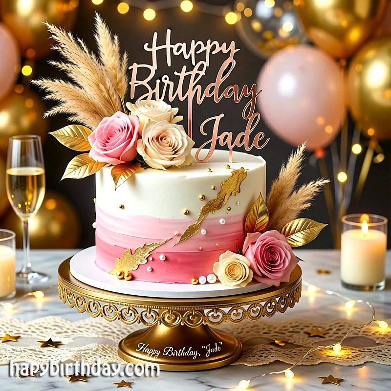 Best jade Birthday Cake Images - Download jade Cake with Name