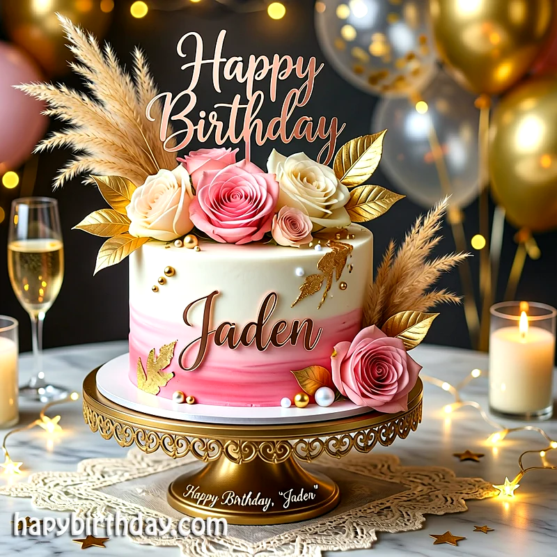 Best jaden Birthday Cake Images - Download jaden Cake with Name