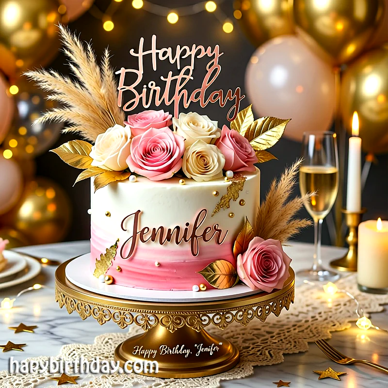 Best jennifer Birthday Cake Images - Download jennifer Cake with Name