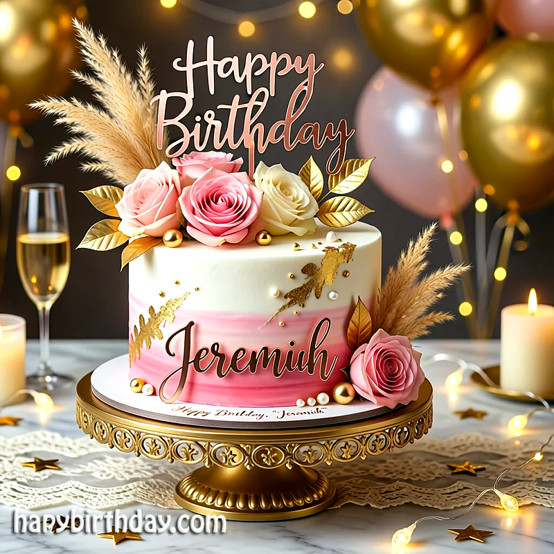 Best jeremiah Birthday Cake Images - Download jeremiah Cake with Name