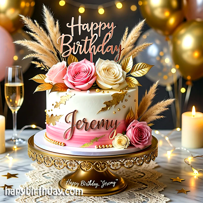 Best jeremy Birthday Cake Images - Download jeremy Cake with Name