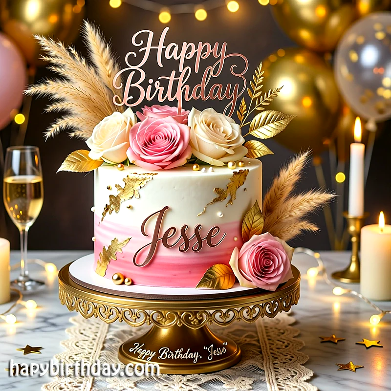 Best jesse Birthday Cake Images - Download jesse Cake with Name