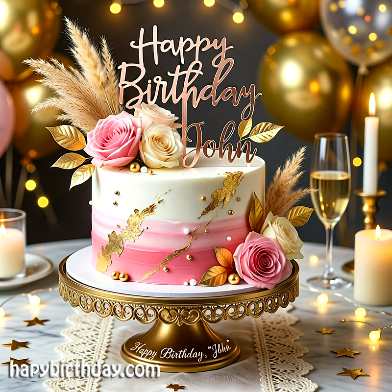 Best john Birthday Cake Images - Download john Cake with Name