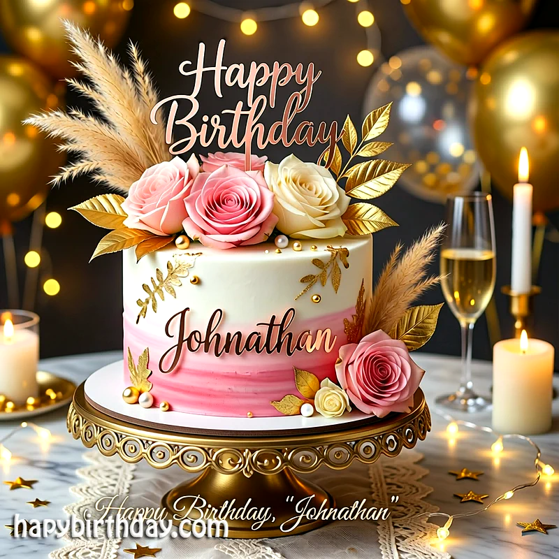 Best johnathan Birthday Cake Images - Download johnathan Cake with Name