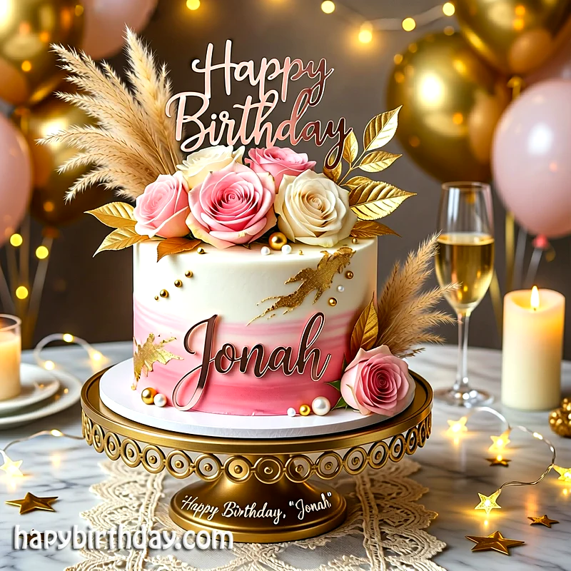Best jonah Birthday Cake Images - Download jonah Cake with Name