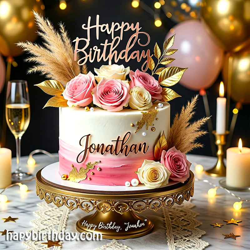 Best jonathan Birthday Cake Images - Download jonathan Cake with Name