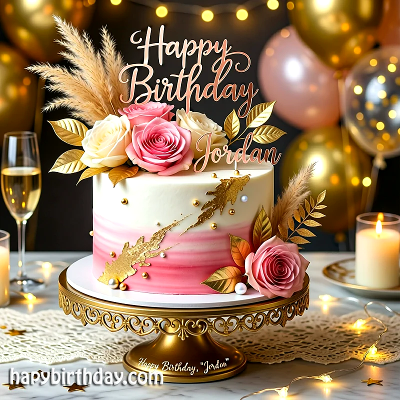 Best jordan Birthday Cake Images - Download jordan Cake with Name
