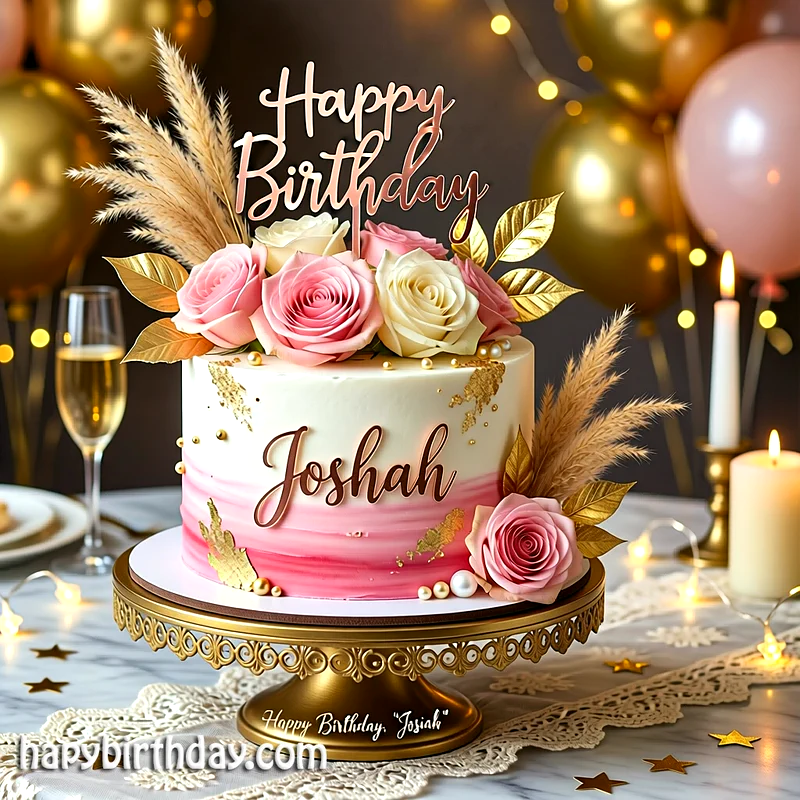 Best josiah Birthday Cake Images - Download josiah Cake with Name