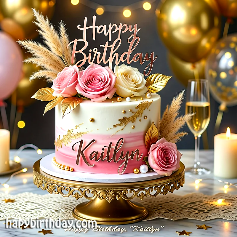 Best kaitlyn Birthday Cake Images - Download kaitlyn Cake with Name