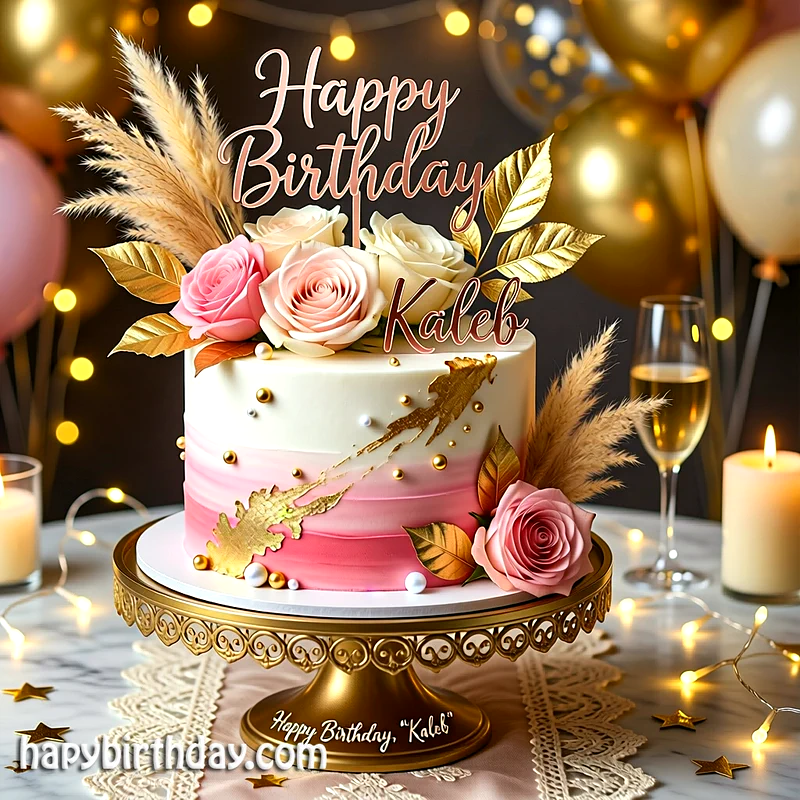 Best kaleb Birthday Cake Images - Download kaleb Cake with Name