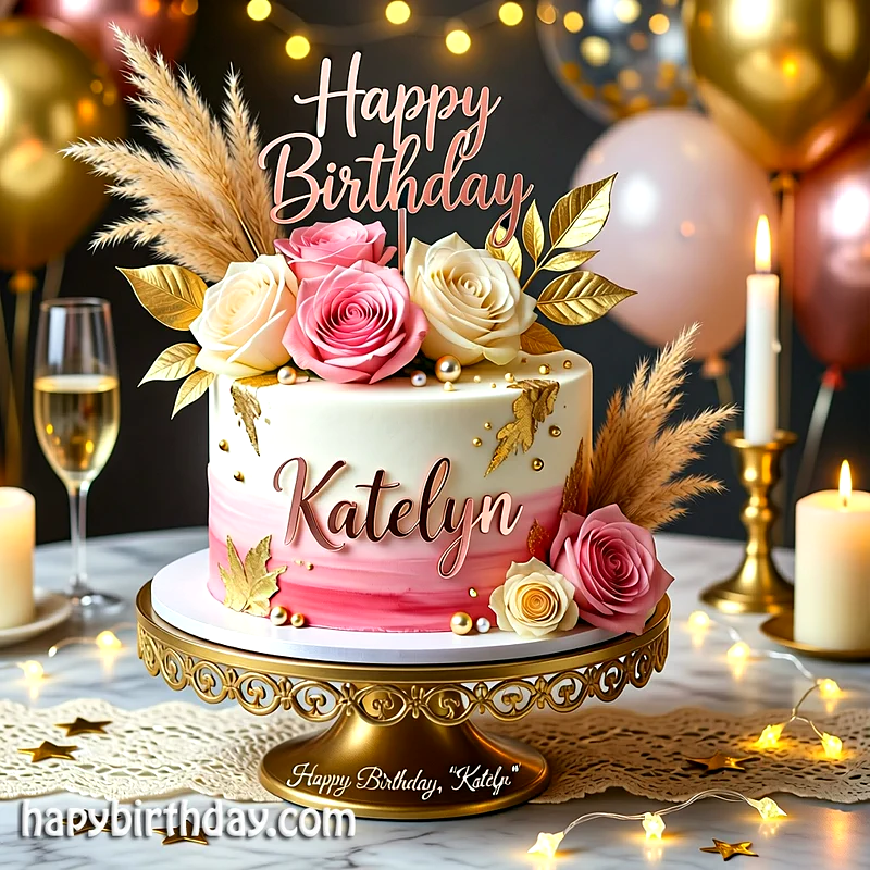Best katelyn Birthday Cake Images - Download katelyn Cake with Name
