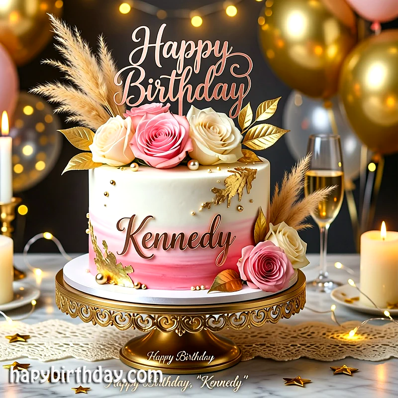 Best kennedy Birthday Cake Images - Download kennedy Cake with Name