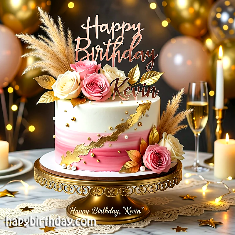Best kevin Birthday Cake Images - Download kevin Cake with Name