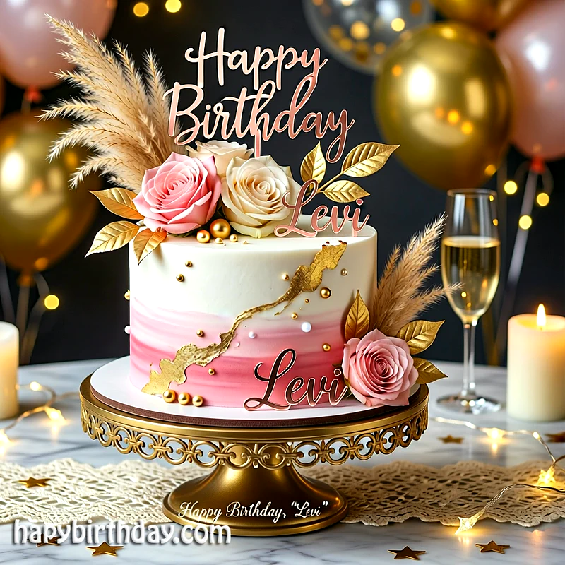 Best levi Birthday Cake Images - Download levi Cake with Name