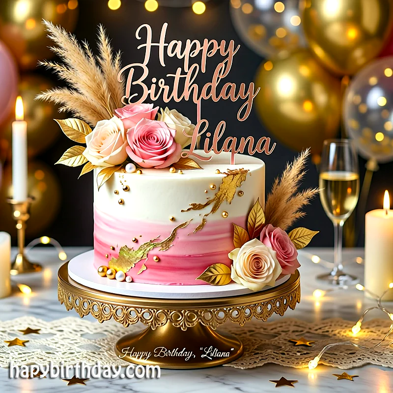 Best liliana Birthday Cake Images - Download liliana Cake with Name