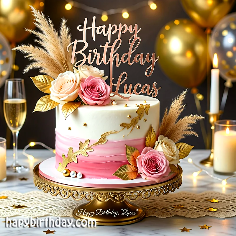 Best lucas Birthday Cake Images - Download lucas Cake with Name