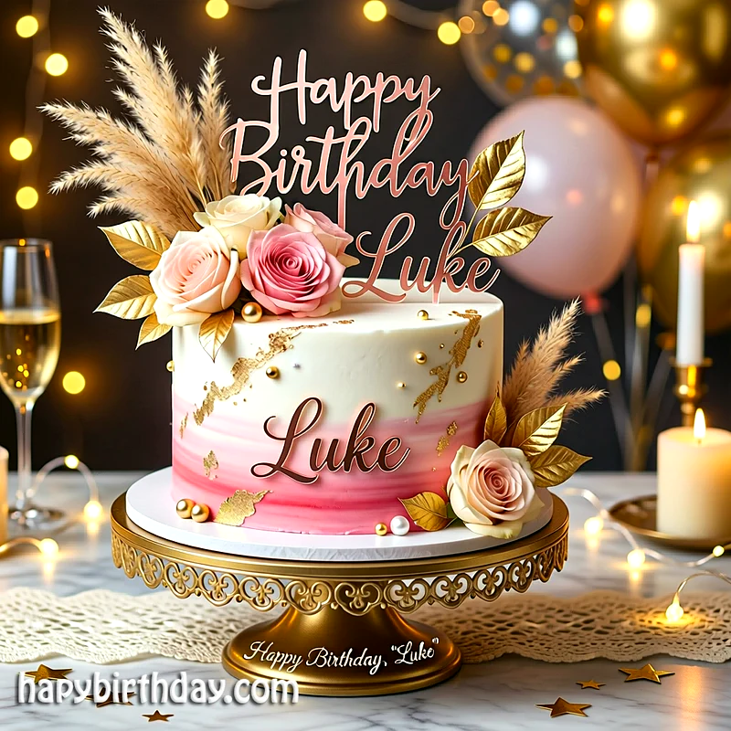 Best luke Birthday Cake Images - Download luke Cake with Name