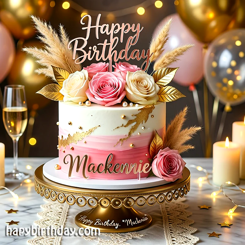 Best mackenzie Birthday Cake Images - Download mackenzie Cake with Name