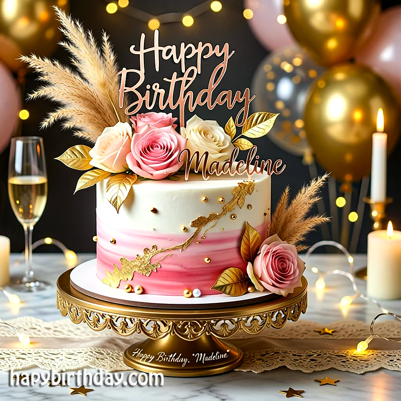 Best madeline Birthday Cake Images - Download madeline Cake with Name